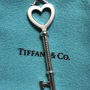 Tiffany & Co key necklace